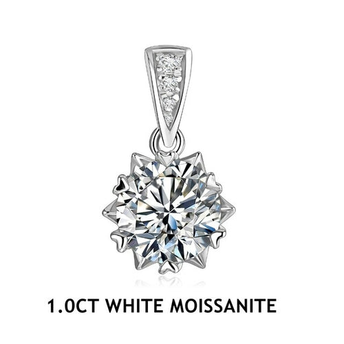 Moissanite Diamond Pendant