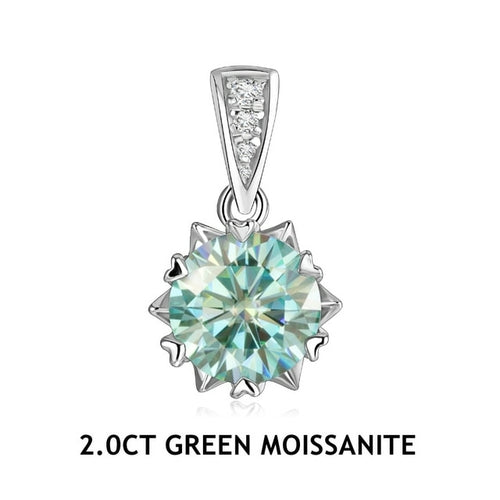 Moissanite Diamond Pendant
