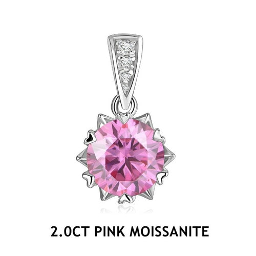 Moissanite Diamond Pendant