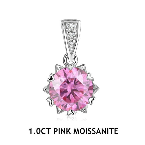Moissanite Diamond Pendant