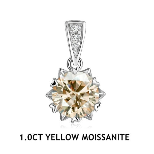 Moissanite Diamond Pendant