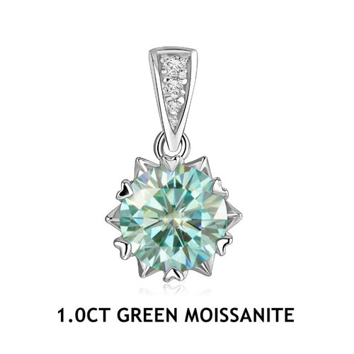Moissanite Diamond Pendant