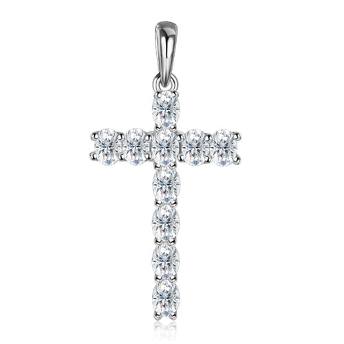 925 Sterling Silver Cross Necklace