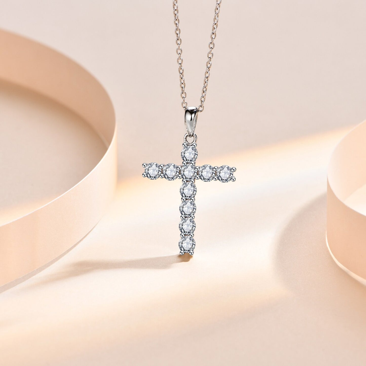 925 Sterling Silver Cross Necklace