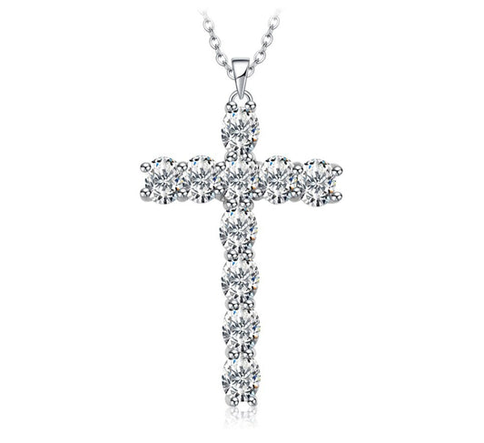 925 Sterling Silver Cross Necklace
