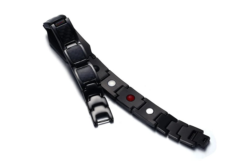 Titanium Steel Freemasonry Masonic Magnet Bracelet