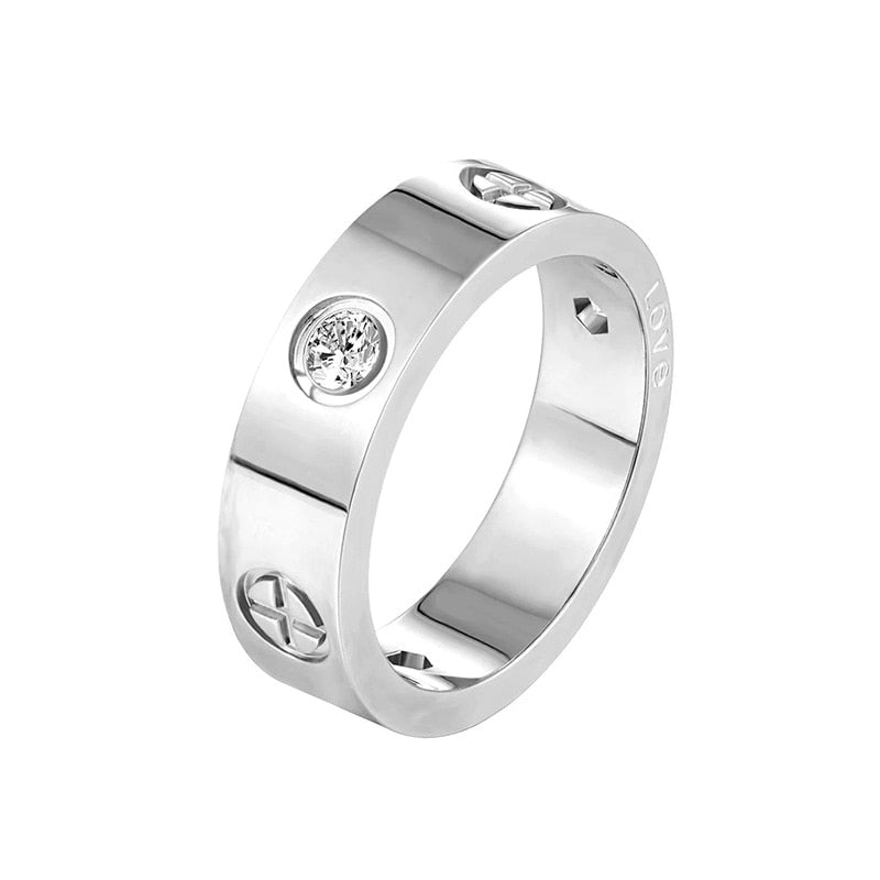 Stainless Steel Cross Rings