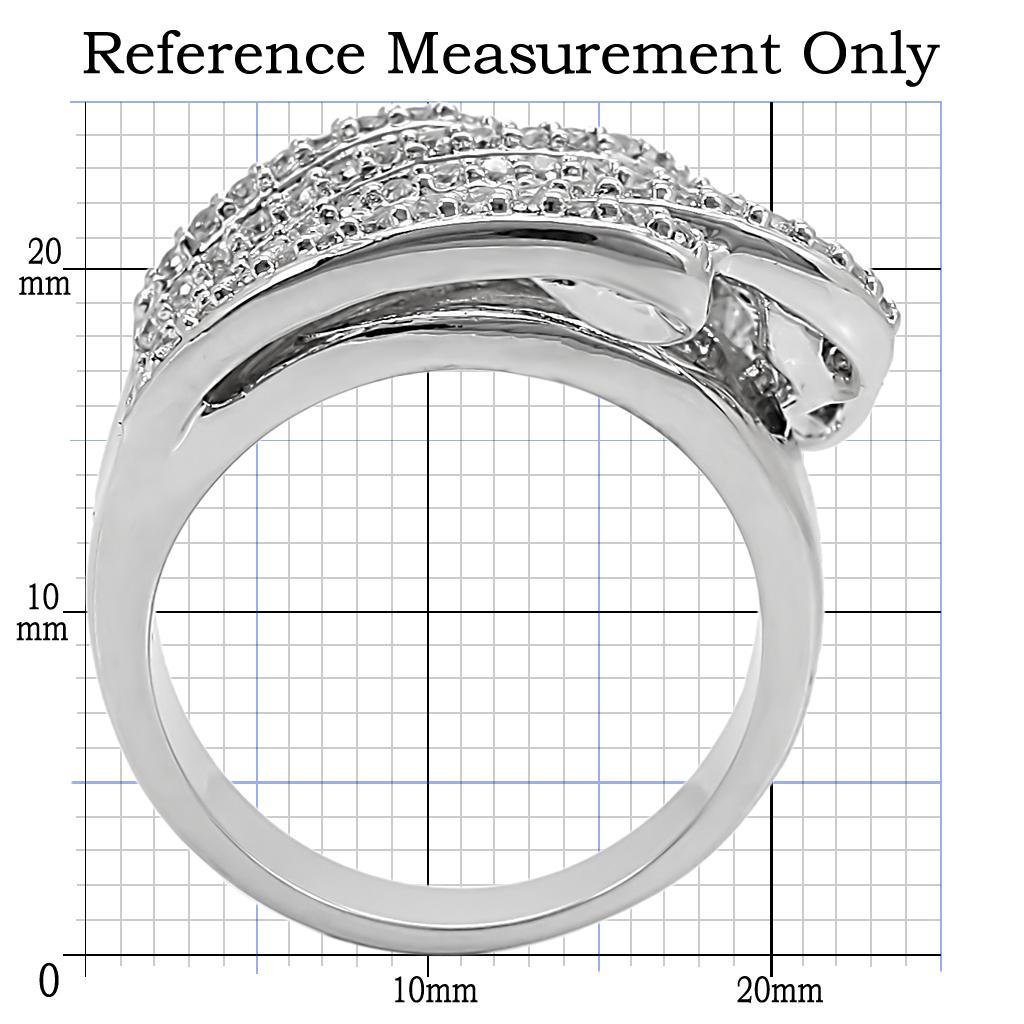 Rhodium Brass Ring