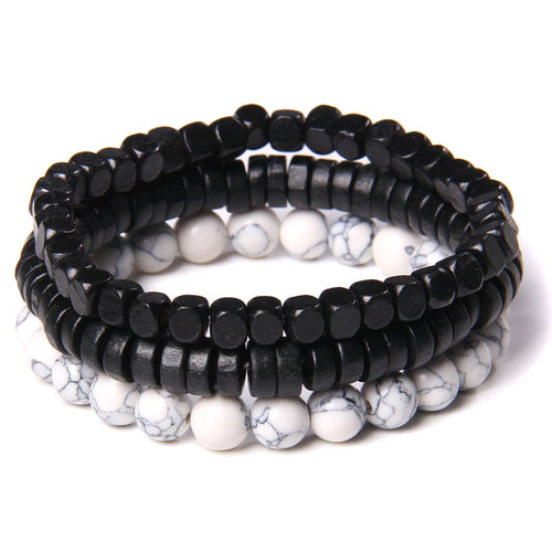 Onyx Stone Beads Men Bracelet