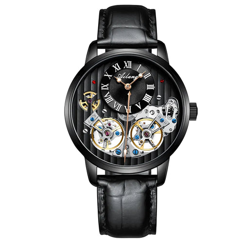 Double Tourbillon Swiss Watch