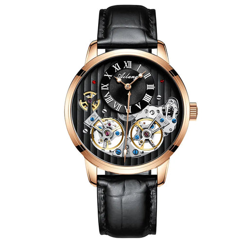 Double Tourbillon Swiss Watch