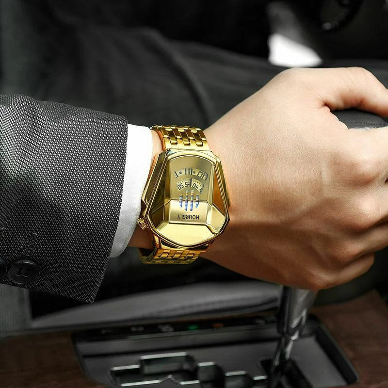 Luxury Hoursly Wrist Watch