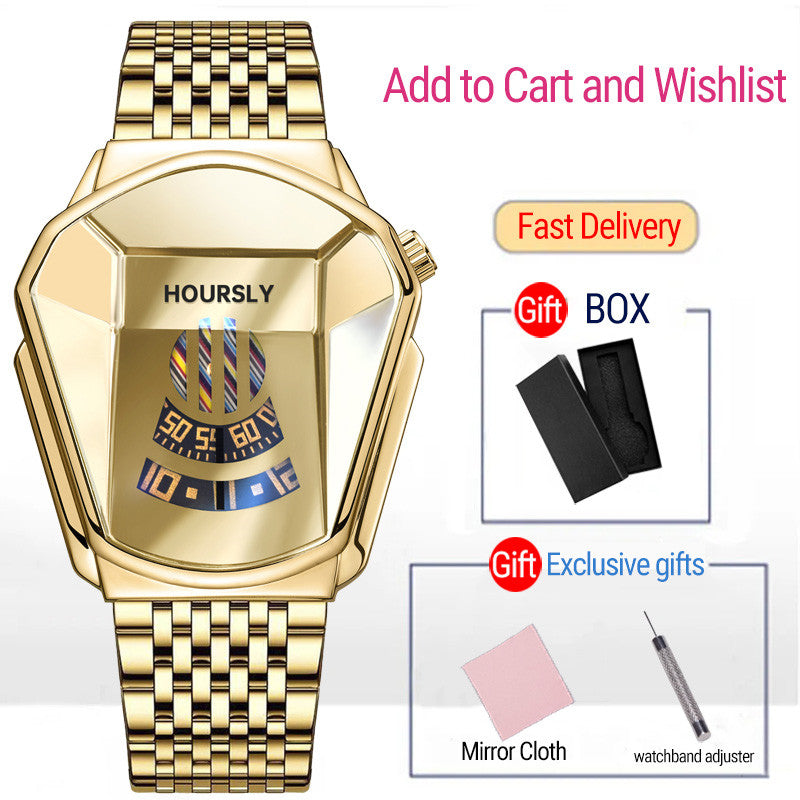 Luxury Hoursly Wrist Watch