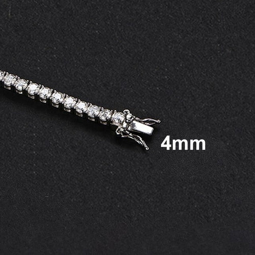 Sterling Silver Bracelet Diamonds | 925 Sterling Silver Jewelry