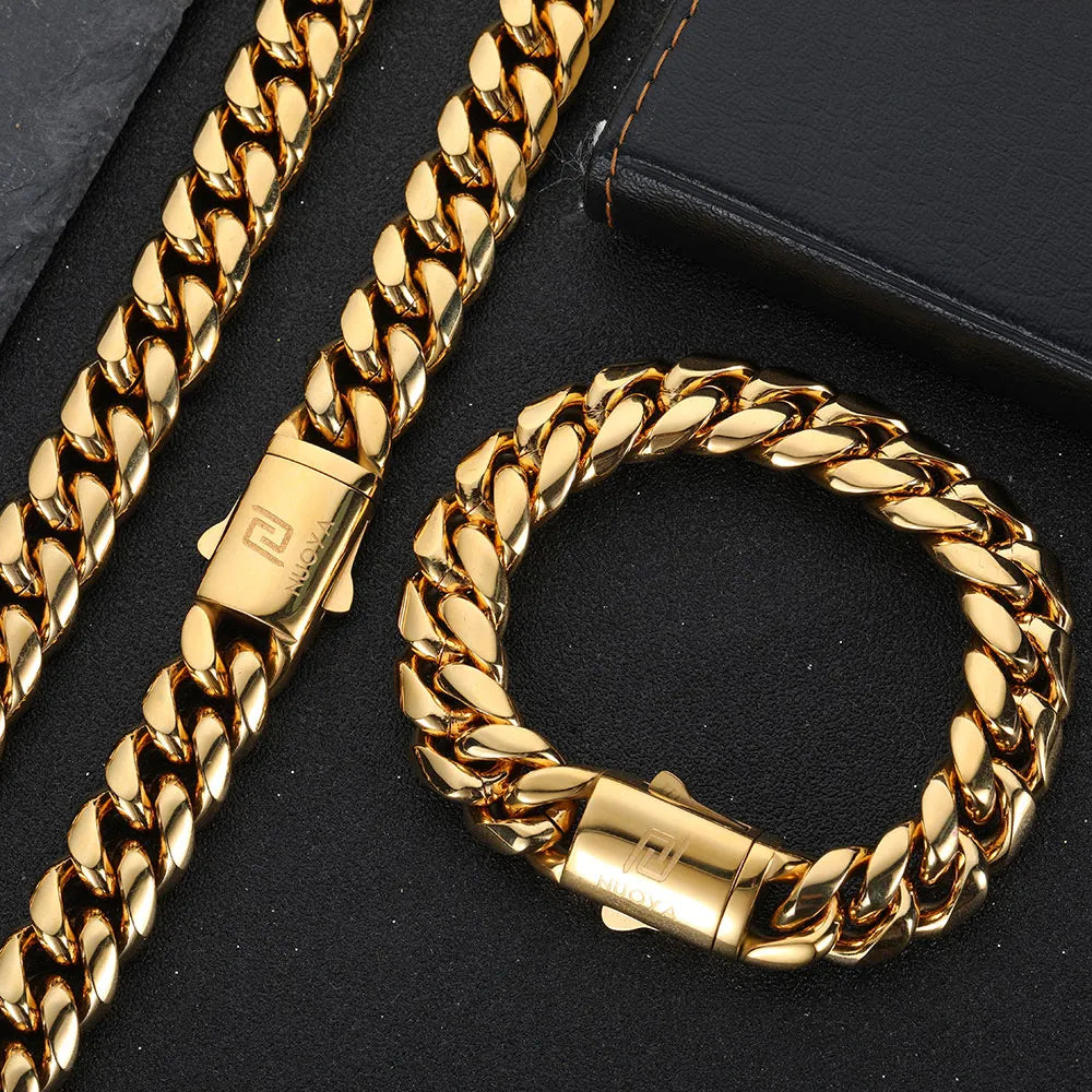 18K Gold Plated Miami Cuban