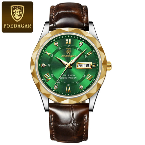 POEDAGAR Luxury Business Man Wristwatch