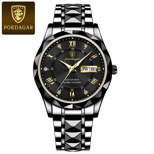 POEDAGAR Luxury Business Man Wristwatch