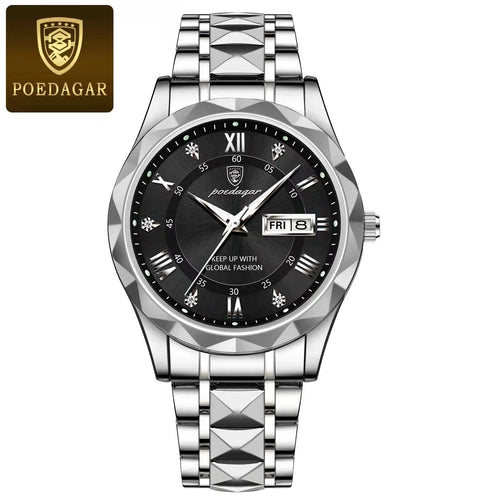 POEDAGAR Luxury Business Man Wristwatch