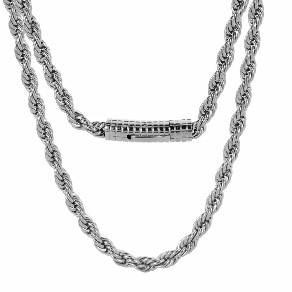 Stainless Steel Rope Necklace