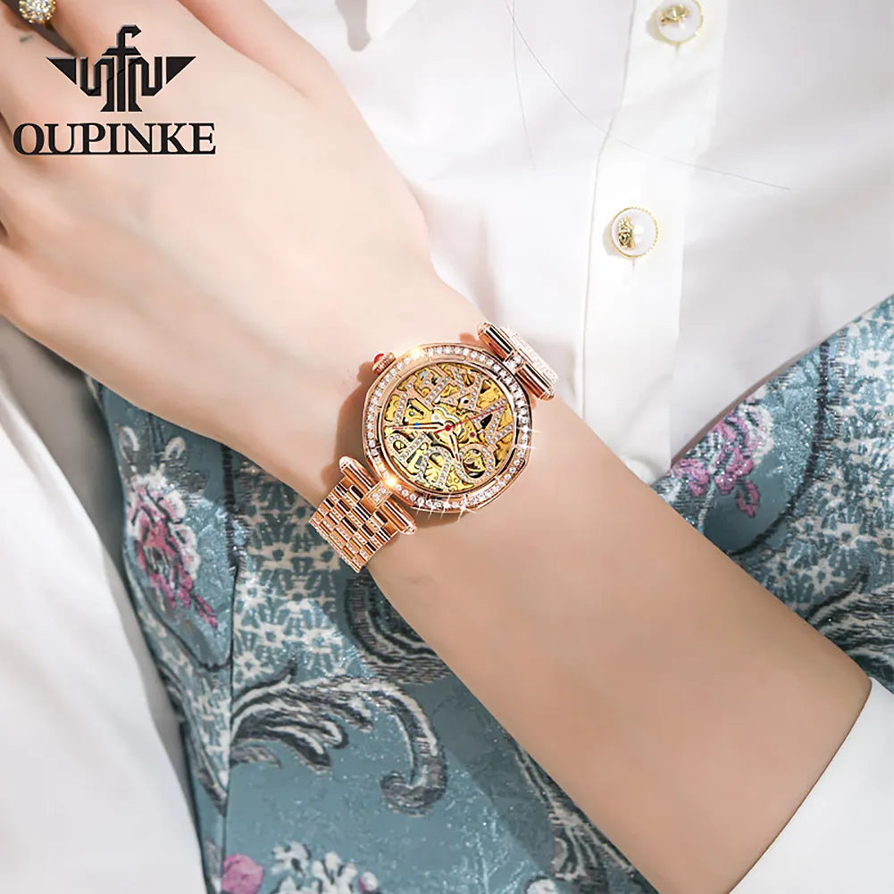 OUPINKE Luxury Automatic Mechanical Watch