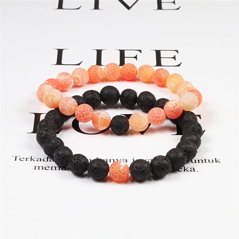 Natural Lava Stone Bracelet