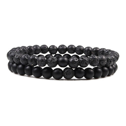 Natural Lava Stone Bracelet