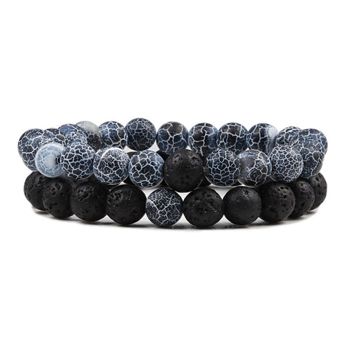 Natural Lava Stone Bracelet