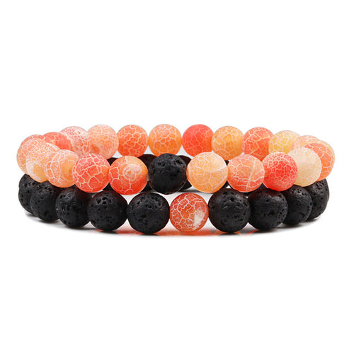 Natural Lava Stone Bracelet