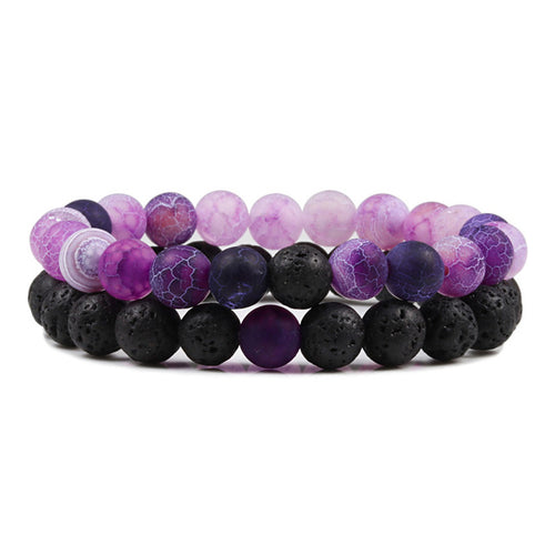 Natural Lava Stone Bracelet