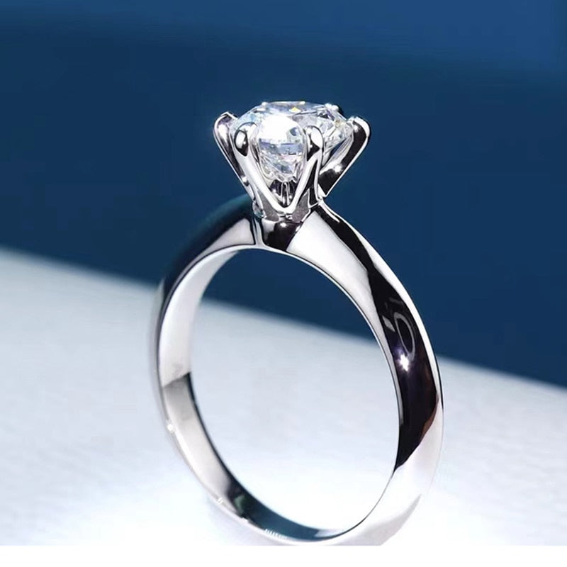 5ct Moissanite Ring GRA Certified