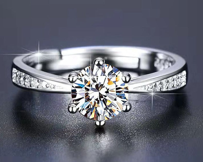 3 Carat Moissanite Ring