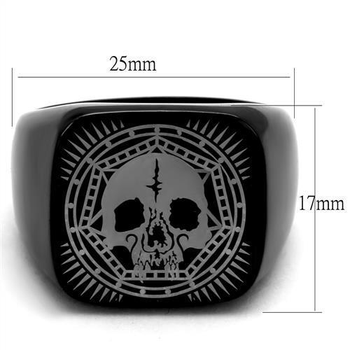 Black Skull Ring